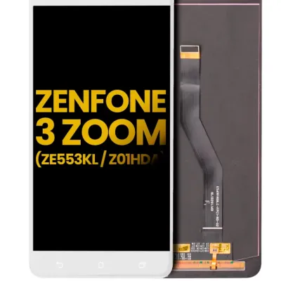 Дисплейний модуль без рамки для Asus ZenFone 3 Zoom (ZE553KL / 2017) (Refurbished) (білий)