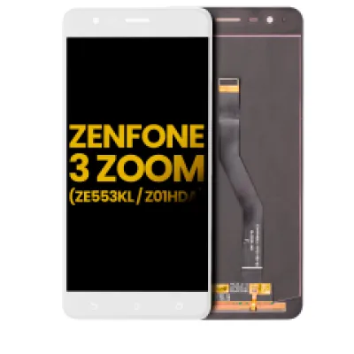 Дисплейний модуль без рамки для Asus ZenFone 3 Zoom (ZE553KL / 2017) (Refurbished) (білий)