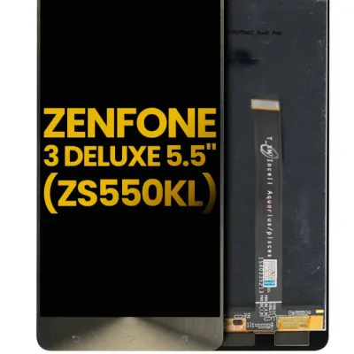 Дисплейний модуль для Asus ZenFone 3 Deluxe 5.5" (ZS550KL) без рамки (Refurbished) золотий