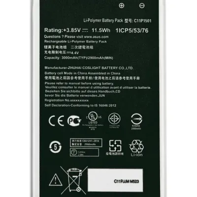 Акумулятор для Asus ZenFone Selfie (ZD551KL / Z00UD) / ZenFone 2 Laser (ZE550KL / Z00LD) (C11P1501)