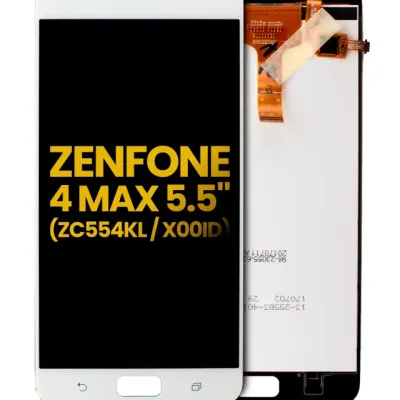 Дисплейний модуль для Asus ZenFone 4 Max Pro / ZenFone 4 Max Plus (ZC554KL / 2017) без рамки (Refurbished) білий