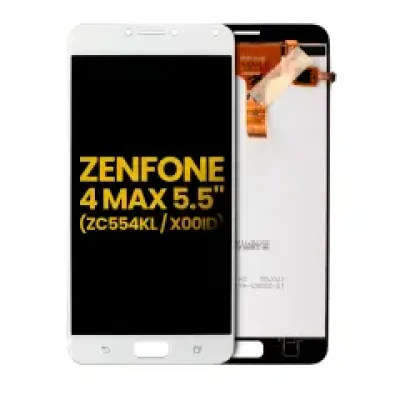 Дисплейний модуль для Asus ZenFone 4 Max Pro / ZenFone 4 Max Plus (ZC554KL / 2017) без рамки (Refurbished) білий