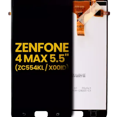 Дисплейний модуль для Asus ZenFone 4 Max Pro / ZenFone 4 Max Plus (ZC554KL / 2017) без рамки (Refurbished) чорний