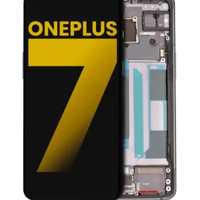 Дисплейний модуль для OnePlus 7 з рамкою (Refurbished) Mirror Gray