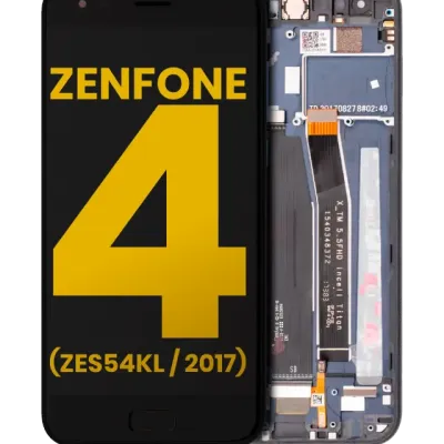 Дисплейний модуль для Asus ZenFone 4 (ZE554KL / 2017) з рамкою (Refurbished) чорний