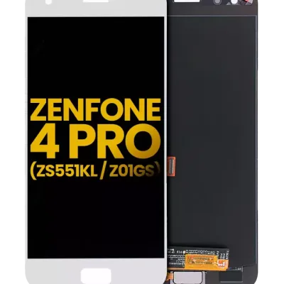 Дисплейний модуль для Asus ZenFone 4 Pro (ZS551KL / 2017) без рамки (Refurbished) (білий)