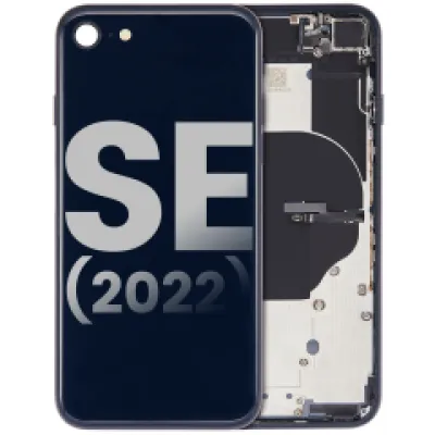 Заднє скло для iPhone SE (2022) (Used OEM Pull: Grade A) (Midnight)