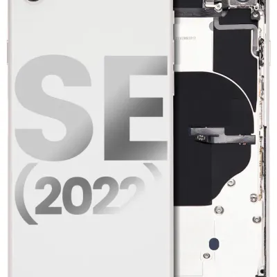 Заднє скло для iPhone SE (2022) (Used OEM Pull: Grade C) (Starlight)
