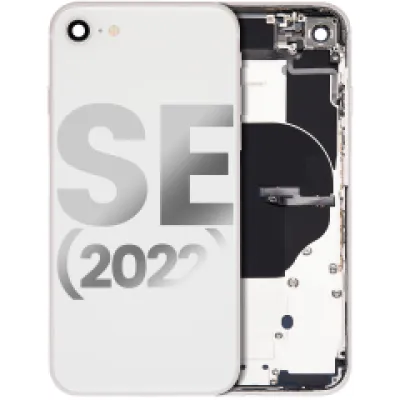 Заднє скло для iPhone SE (2022) (Used OEM Pull: Grade C) (Starlight)