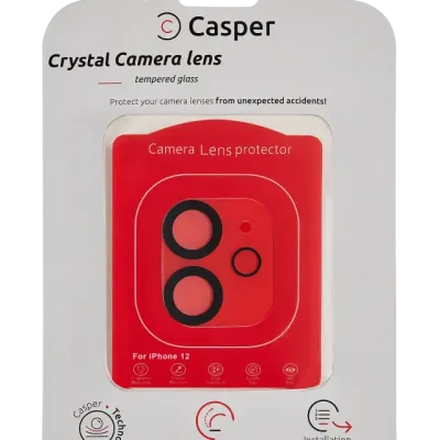 Захист скла камери Casper для 12 Pro (повне покриття Crystal)
