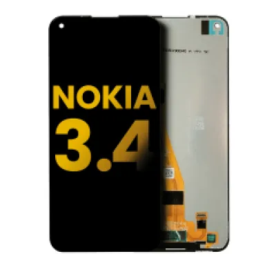 Дисплейний модуль (LCD) без рамки для Nokia 3.4 (Refurbished) (All Colors)
