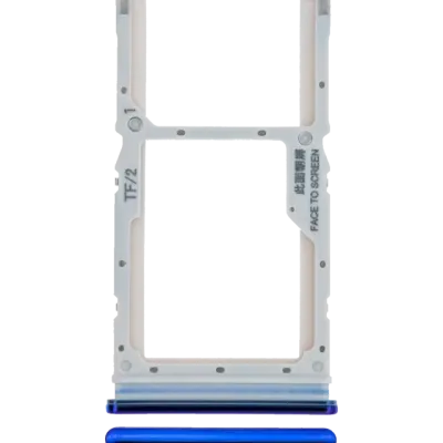 Sim Card Tray For Xiaomi Redmi Note 8 Pro (Blue)