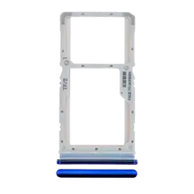 Лоток SIM для Xiaomi Redmi Note 8 Pro (синій)