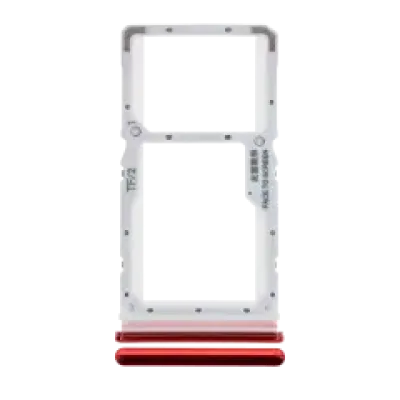 Лоток SIM для Xiaomi Redmi Note 8 Pro (червоний)