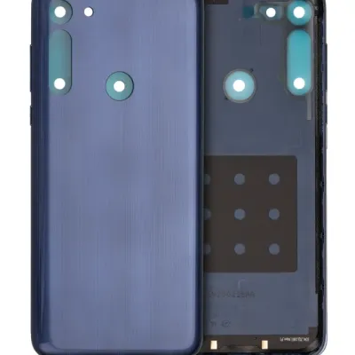 Задня кришка для Motorola Moto G8 (XT2045-1 / 2020) / G Fast (XT2045-3 / 2020) (Neon Blue)