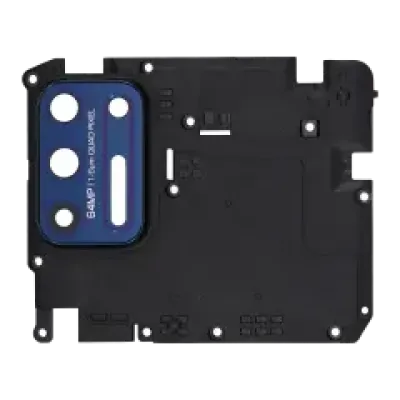 Кришка антени зі склом основної камери для Motorola Moto G9 Plus (XT2087 / 2020) (Indigo Blue)