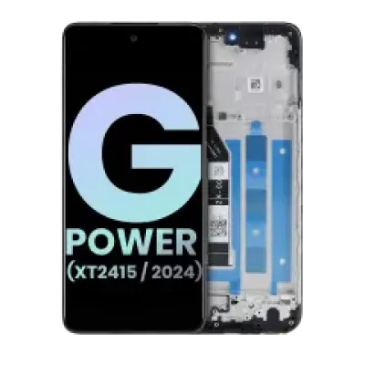 Дисплейний модуль (LCD) з рамкою для Motorola Moto G Power 5G (XT2415 / 2024) (Genuine OEM) (All Colors)