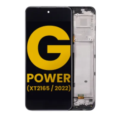 Дисплейний модуль для Motorola Moto G Power (XT2165 / 2022) з рамкою (Refurbished) (Всі кольори)