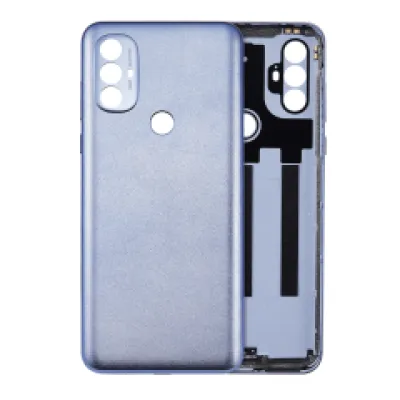 Задня кришка для Motorola Moto G Power (XT2165 / 2022) (Aftermarket Plus) (Opal Silver)