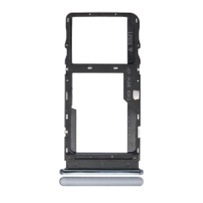 Лоток двійної SIM для TCL 10L (T770H / T770B) (Arctic White)