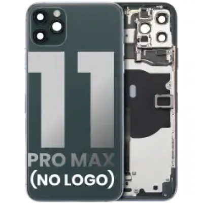 Заднє скло для iPhone 11 Pro Max (No Logo) (Aftermarket Plus) (Midnight Green)