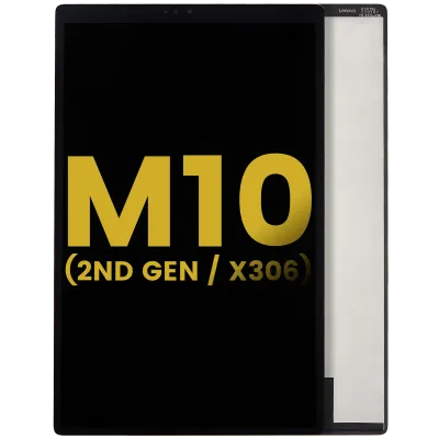 Дисплейний модуль без рамки для Lenovo Tab M10 (TB-X306) (2nd Gen) (HD) (Refurbished) (чорний)