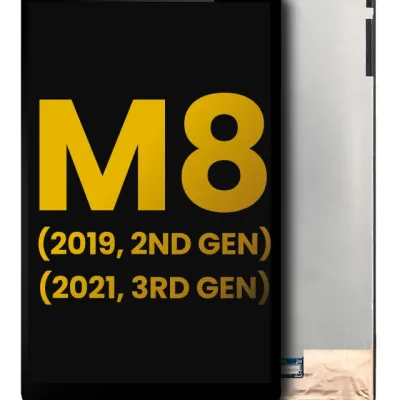 Дисплейний модуль без рамки для Lenovo Tab M8 (2nd Gen / 3rd Gen) (Refurbished) (чорний)