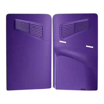 Console Shell For PlayStation 5 Slim (Purple) (2 Piece Set)