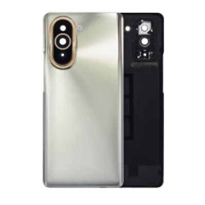 Заднє скло зі склом камери для Huawei Nova 10 (сріблястий)
