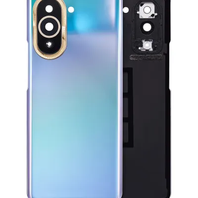Заднє скло зі склом камери для Huawei Nova 10 Pro (фіолетовий)