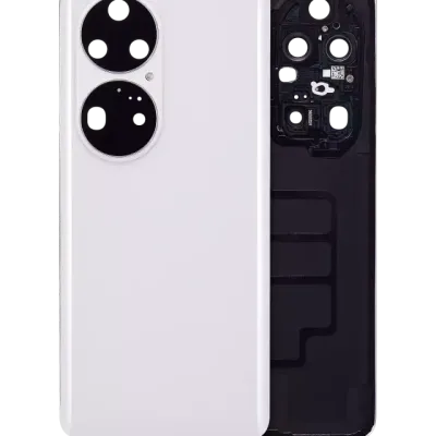 Заднє скло зі склом камери для Huawei P50 Pro (Pearl White)