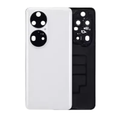Заднє скло зі склом камери для Huawei P50 Pro (Pearl White)