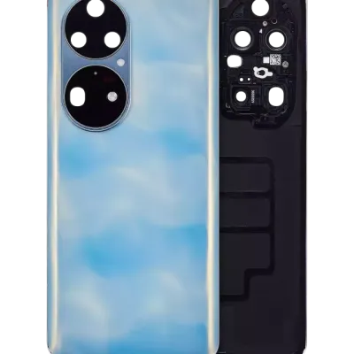 Заднє скло зі склом камери для Huawei P50 Pro (синій)