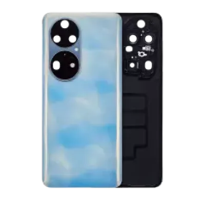 Заднє скло зі склом камери для Huawei P50 Pro (синій)