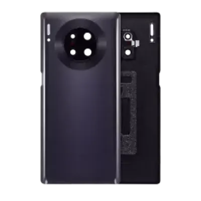 Задня кришка зі склом камери для Huawei Mate 30 Pro (чорний)