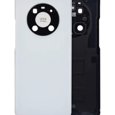 Задня кришка зі склом камери для Huawei Mate 40 Pro (Matte White)