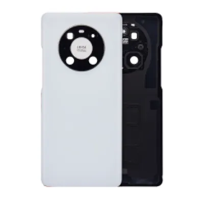 Задня кришка зі склом камери для Huawei Mate 40 Pro (Matte White)