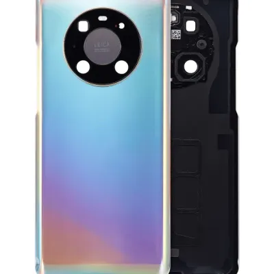 Задня кришка зі склом камери для Huawei Mate 40 Pro (Mystic Silver)