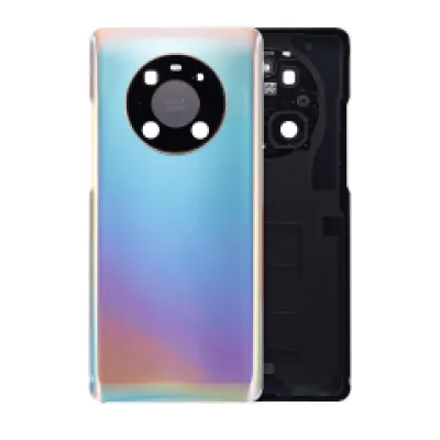 Задня кришка зі склом камери для Huawei Mate 40 Pro (Mystic Silver)