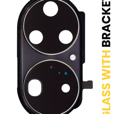 Скло камери з кріпленням для Huawei P50 Pro (Golden Black)