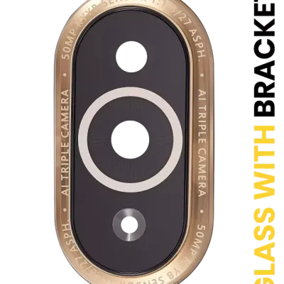 Скло камери з кріпленням для Huawei Nova 10 Pro (золотий)