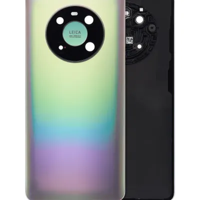 Задня кришка зі склом камери для Huawei Mate 40 (сріблястий)