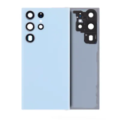 Задня кришка зі склом камери для Samsung Galaxy S23 Ultra 5G (Service Pack) (Sky Blue)