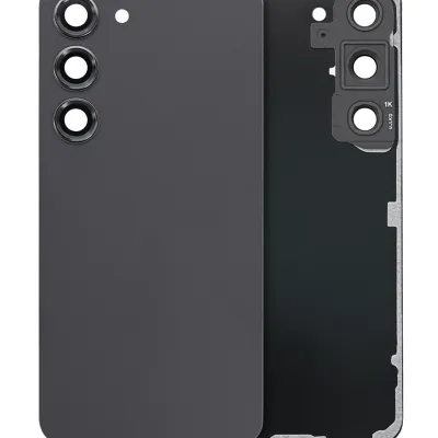 Задня кришка зі склом камери для Samsung Galaxy S23 5G (Service Pack) (Phantom Black)
