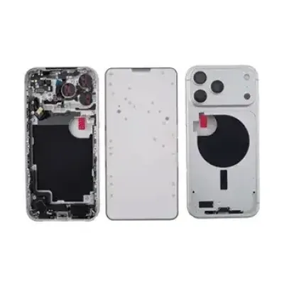 Back Housing For iPhone 17 Pro Max (Genuine OEM) (US Version) (Silver)