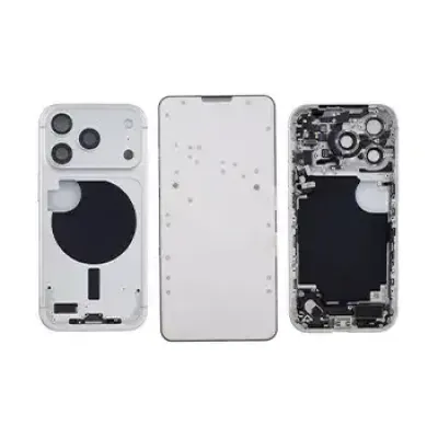 Back Housing For iPhone 17 Pro (Genuine OEM) (US Version) (Silver)