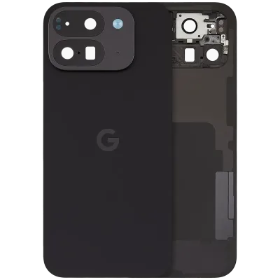 Back Cover Glass For Google Pixel 9 Pro Fold (Used OEM Pull: Grade A) (Obsidian)
