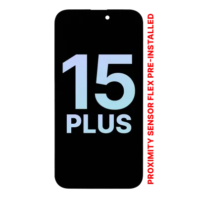 Дисплейний модуль (OLED) з тачскріном наближення для iPhone 15 Plus (Service Pack)