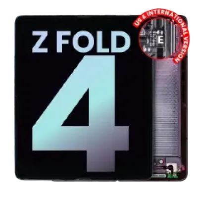 Внутрішній дисплейний модуль (OLED) з рамкою для Samsung Galaxy Z Fold 4 5G (US & International) (Service Pack) (Burgundy)