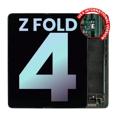 Внутрішній дисплейний модуль (OLED) з рамкою для Samsung Galaxy Z Fold 4 5G (US & International) (Service Pack) (Graygreen)